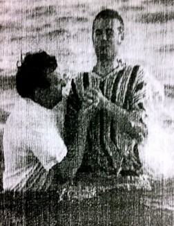 Description: Steve Murray Baptized
